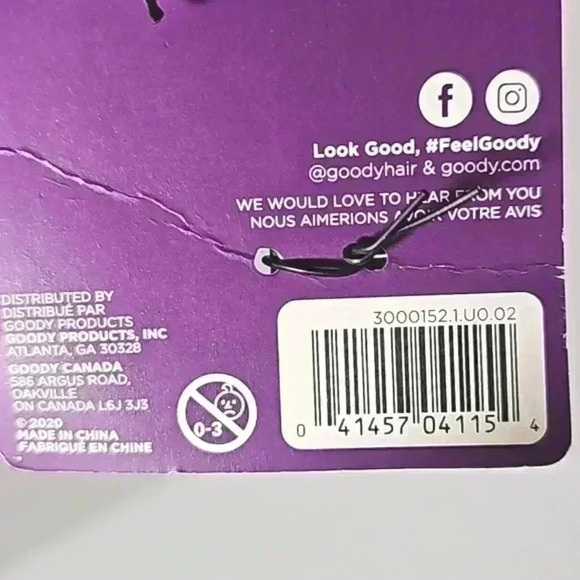 Goody volume boost comb brush set tease grey orange texture smooth hair - Picture 8 of 8